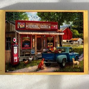 Vintage General Store Art Print 300 pice jigsaw puzzle